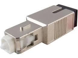 Plug Type Metal Single Mode Fiber Attenuator 1-30dB SC / APC Male To Female