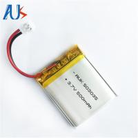 Bateria ultra fina de polímero Li 3.7v 500mah 503035 Para dispositivo Bluetooth