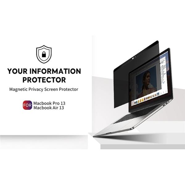 Защитная пленка для ноутбуков Macbook Pro 13-16 дюймовая PET магнитная защита экрана конфиденциальности