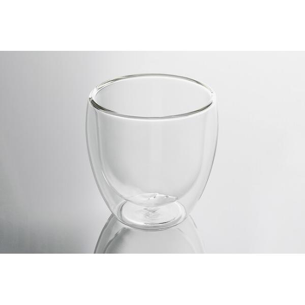 9 Ounce Double Wall Drinking Glass Borosilicate Insulated Coffee Cup Mouth Blown