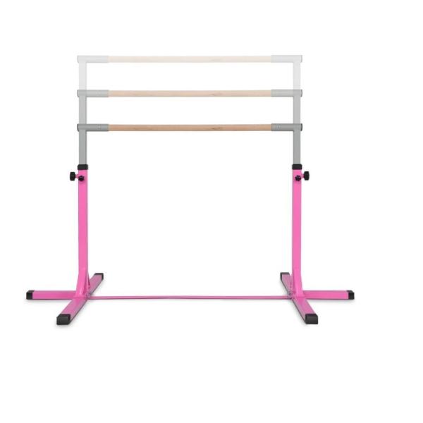 Team Sports  Gymnastics Equipment Adjustable Steel Horizontal Training Bar Gymnastics Junior Home   With Stainless Steel