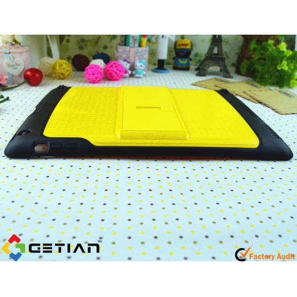 Yellow Tablet PC iPad Protective Cases With Bluetooth Keyboard