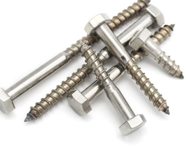 Stainless Steel Standard The Hexagon self-tapping screw Hex half tooth bolts