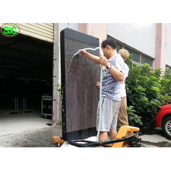 Экран приведенный поляка П6 водоустойчивый подписывает ВИФИ 4Г для улицы на открытом воздухе рекламы