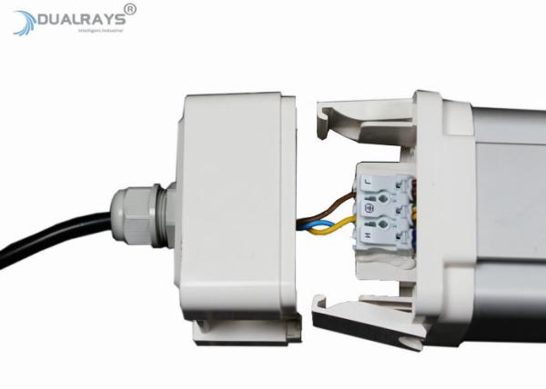 Eficiência 160lmw à prova de explosões da lâmpada da prova do diodo emissor de luz 40W da série 3ft de Dualrays D5 tampa plástica da tri