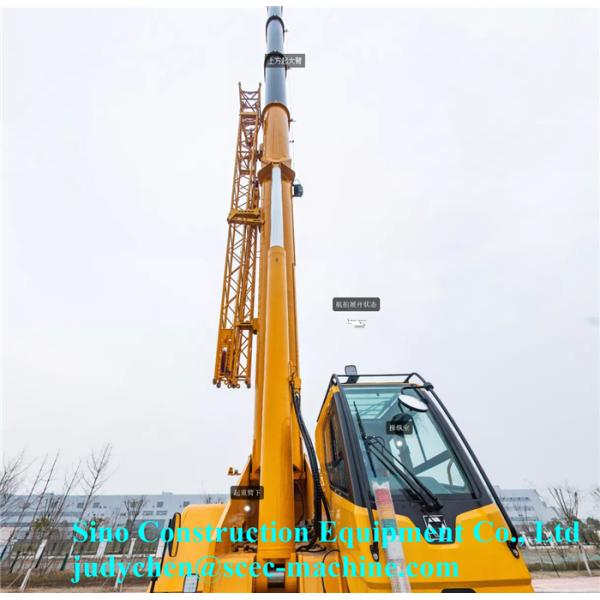 297Kw Truck Mounted Telescopic Crane 85 Ton XCT85 Basic Lift Height 68m