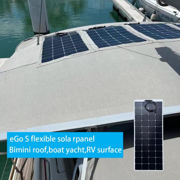 160 Watt photovoltaïque panneaux solaires flexibles système d'énergie Pour les voitures sur le toit des bateaux personnalisé phv fabricant usine fournisseur