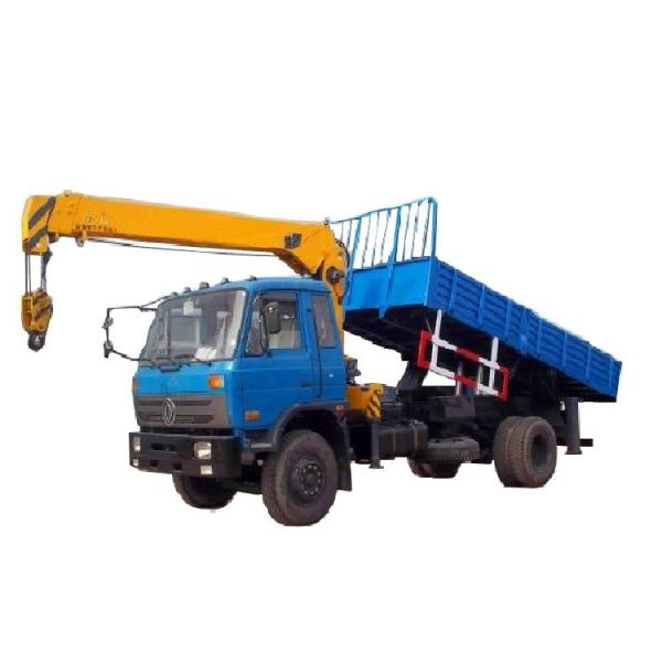 Telescopic Boom Truck Mounted Crane SQ5SK2Q YUNNEI Engine For Construction Lifting