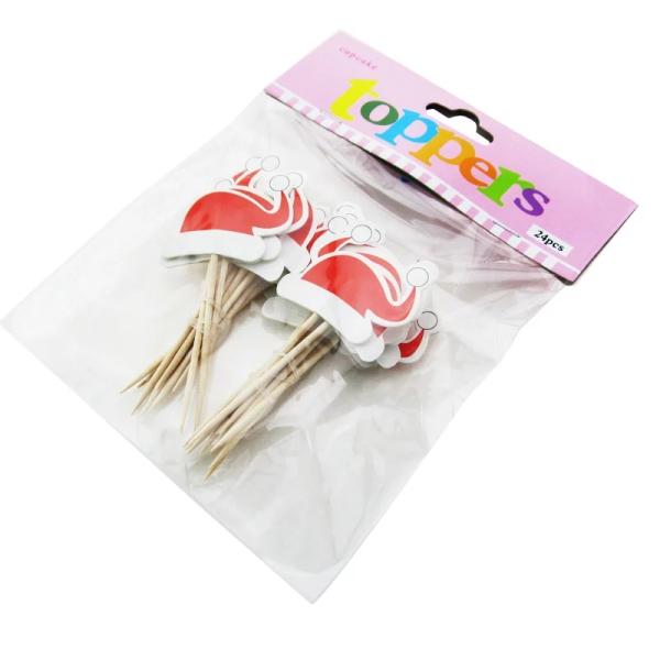 Home Party Christmas Muffin Party Cupcake Toppe