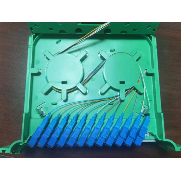 12 Core Small Splice Tray for FTTX ODB NAP FTTH Plastic Fiber Optic Splice Cable Tray