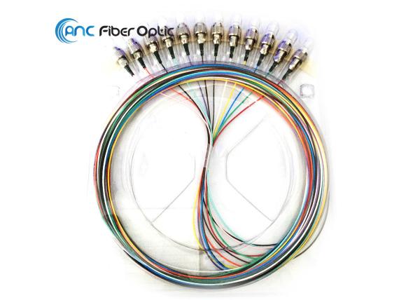 Multimode Single Mode Fiber Pigtails LSZH 0.9mm FC For Optical Distribution Frames