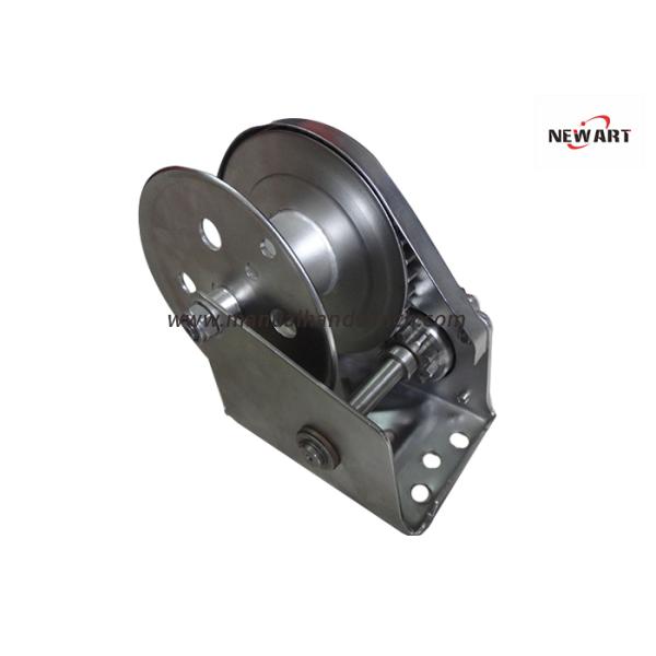 Automatic Braking Hand Anchor Winch 1200lb Stainless Steel Marine Boat Pulling