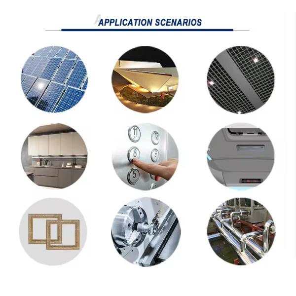 Алюминиевый лист высокой чистоты 1050 1060 1070 Отражающее зеркало 0,5 мм