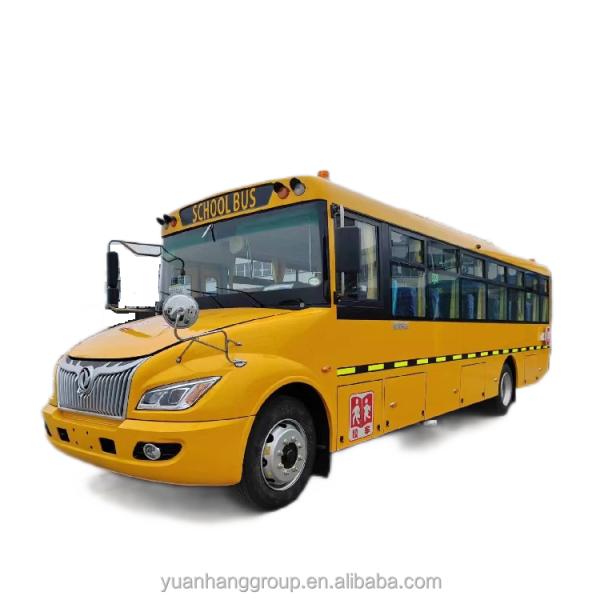 Customizable Euro 3 Emission Standard 24-46 Seat Campus Bus for Student Transportation