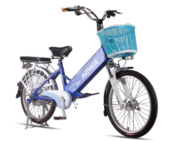 2 Seats Hybrid Electric Bikes 125Kg Power Assisted Bicycle With Battery Power