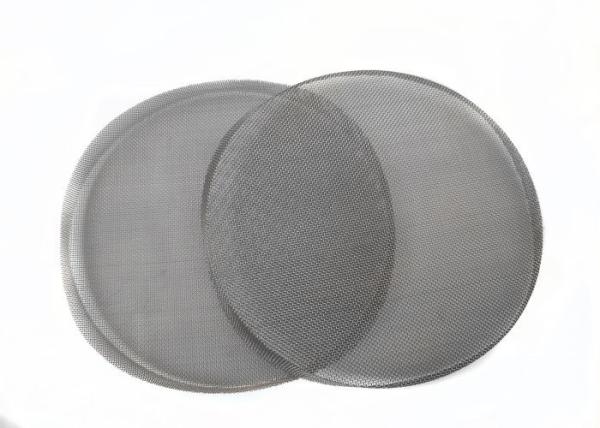 Woven Wire Braided 304 99% Stainless Steel Mesh Filter Discs