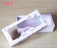 Caja de regalo rígida para embalaje de corbata, caja de embalaje para banco de energía, tapa y fondo, caja de papel blanco, personalización