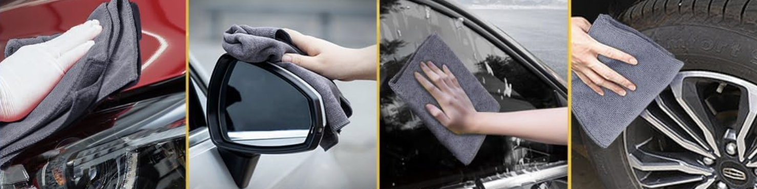 Car Cleaning Microfiber Detailing Cloth Highly Absorbent Lint Free And Scratch Free
