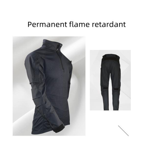 Navy Army Uniform Flame Retardant Military Frog Combat Suit Acid Alkali Resistant