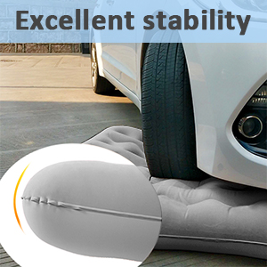 SUV Mattress Camping Bed Cushion Pillow - Inflatable Thickened Car Air Bed with Pump Portable Sleeping Pad Mattr