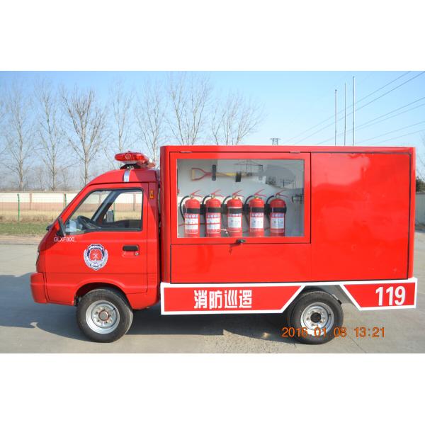 Корабль дружелюбной электрической пожарной машины Eco противопожарный с закрытой кабиной