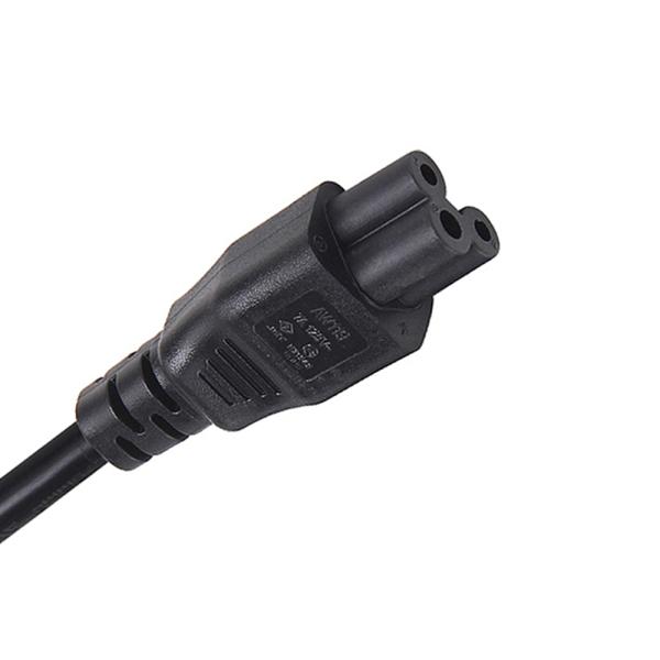 125V PSE Japan 2 Pin Power Cord Plug Cable With Ground Wire AC Power Cord for TV/Electric Iron/Consumer Electronics