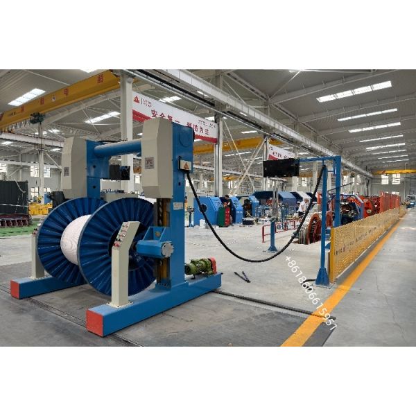 Rigid Type Copper Wire Armoring Machine with 630/24 Configuration and Precise Tension Control for Cable Stranding