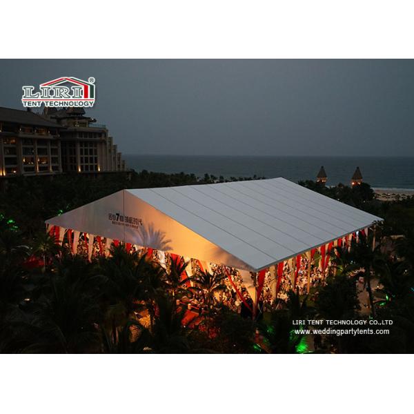 Шикарный шатер шатёр пяди ясности PVC белизны водоустойчивый для Wedding