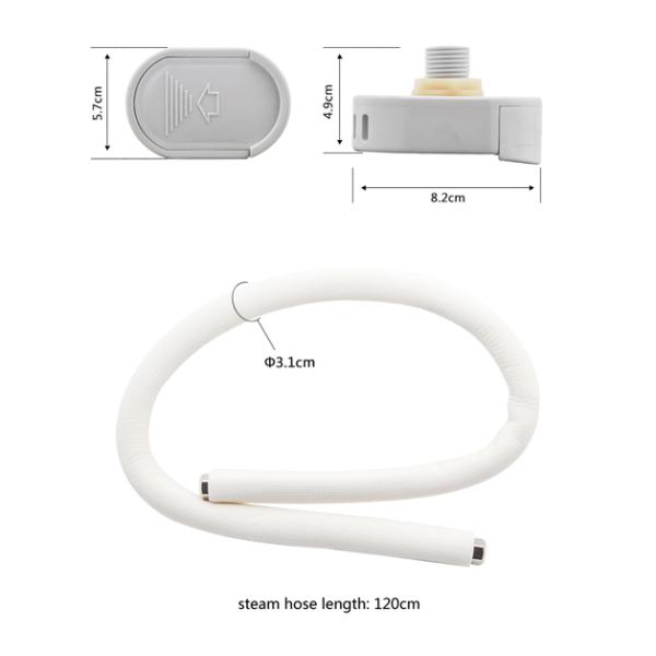 White / Black Mini Sauna Steam Machine , Steam Generator Kit For Steam Room