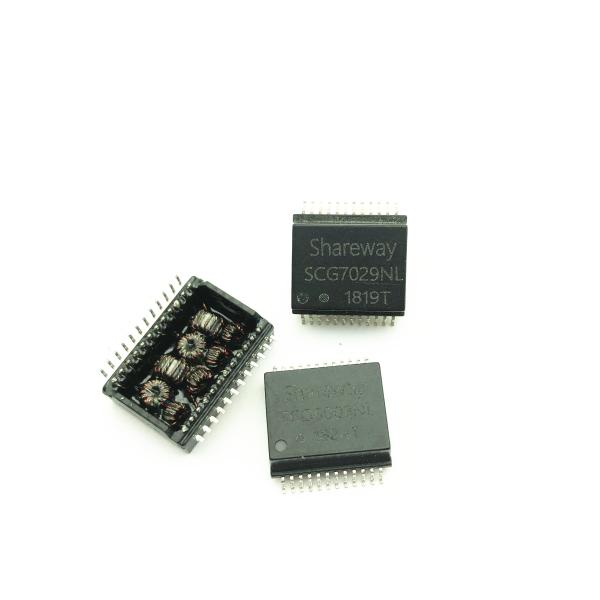 20 Watt 74082 High Frequency Ferrite Core Transformer PBX PoE