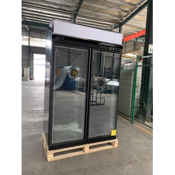 Охладитель двери R404a чистосердечный двойной стеклянный со стеклом Frost свободным низким e