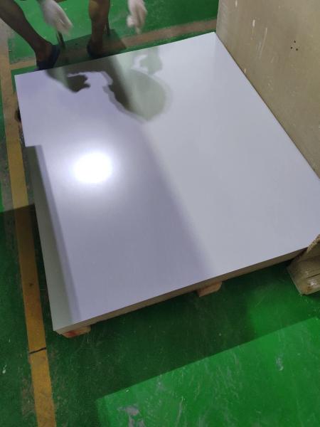 5G Era PCB Drilling White Malemine High Class UV Coating Backup Board