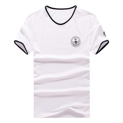 Men's short sleeve round collar T-shirt on season
