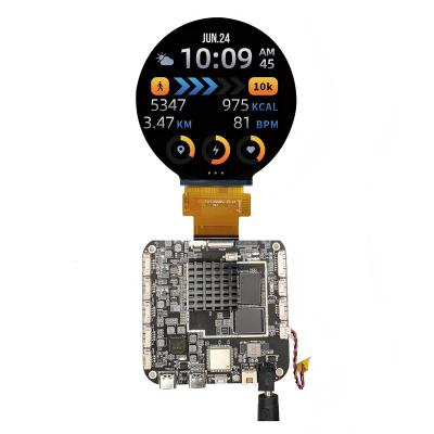 3Affichage tactile Android de haute performance rond de 0,4 pouces pour affichage numérique, vente au détail et kiosques interactifs