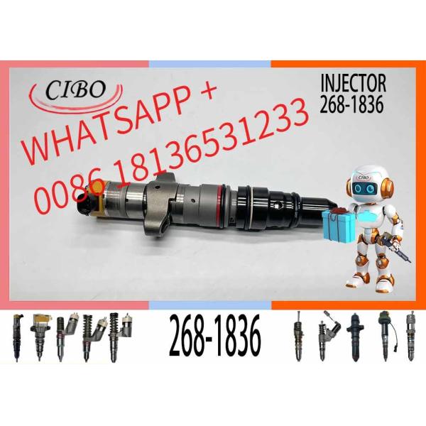 Hot Sale Diesel Engine Spare Parts For 336GC Excavator Common Rail Injector Diesel C7 Engine Injector 268-1835 268-1