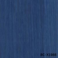 High-End Engenharia Madeira Veneer Bule Clássico BC-X1988 Cor Direito Grão tingido Para decoração de hotel