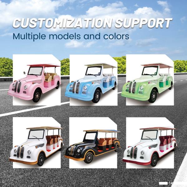 Тележка гольфа новой энергии электрическая классическая батарея 45 Мпх 48В свинцовокислотная