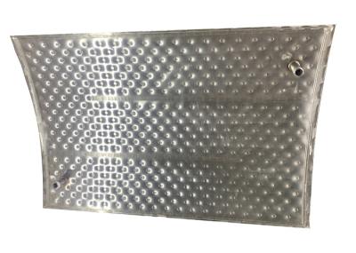 Stainless Steel 316L Pillow Plate Single Inflated For Tank Ice Bank