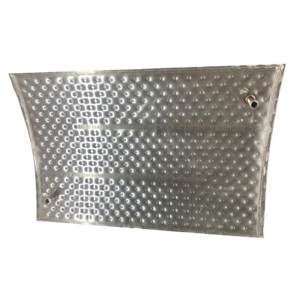 Сварный водоем для погружения пива с подушкой из нержавеющей стали теплообменник N35