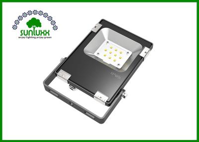 IP65 Waterproof Slim LED Flood Light 10 Watt 5700K Yard / Park Lighting Usage