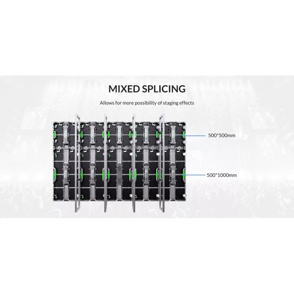 Small Pixel Pitch Indoor Advertising Display Screen With Die Casting Aluminum Cabinet