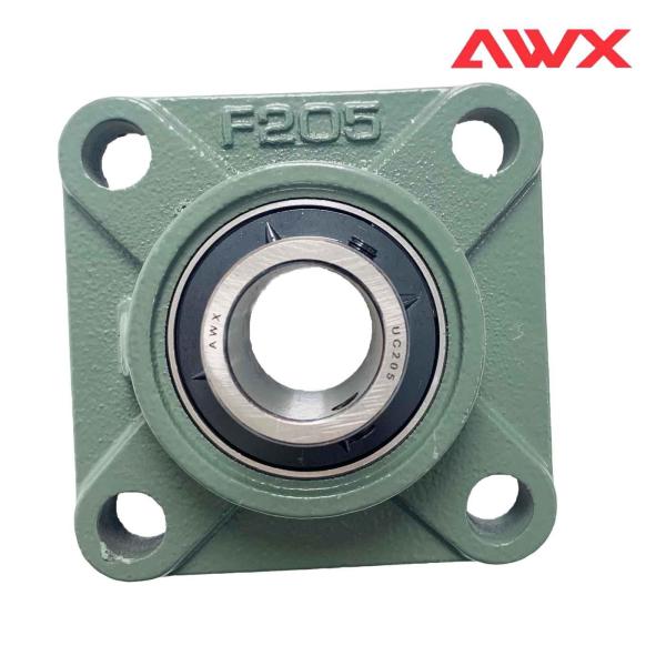 AWX Pillow Block Bearing UCF205 Insert Ball Bearing With Grease Lubrication