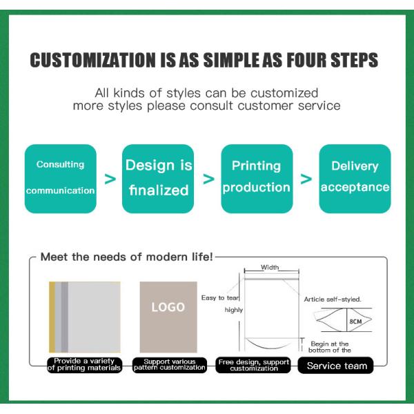25g 50g Customized Plastic Bag With Logo Print Small Aluminized Bag Tomato Seeds Packaging