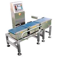 Escala da balança de controlo com sistema de classificação automatizado para produtos de qualidade