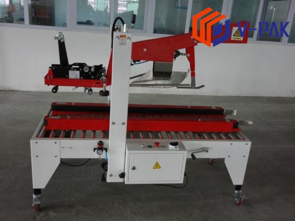 18 - 20m / Min Case Sealer Machine , High Performance Automatic Carton Sealer