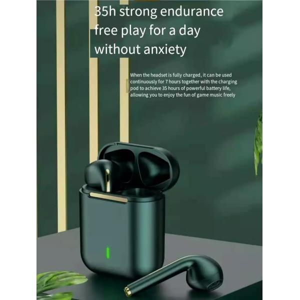 Гибридный активный шум отменяя небольшое беспроводное Bluetooth Earbuds J18 TWS