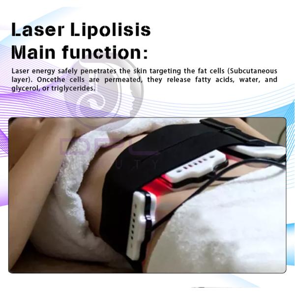 DPL 6 in 1 80K radio frequency fat lipo 40k 40khz laser slimming cellulite portable rf vacuum system cavitation machine