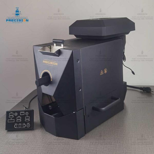 220V 2000W Black White Bean Roaster Home Coffee Roaster Machine With Full Hot Air Baking