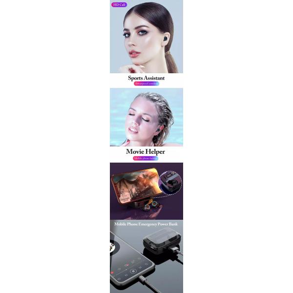 Шум M11 TWS активный отменяя загрузочную коробку наушников 3300mAh