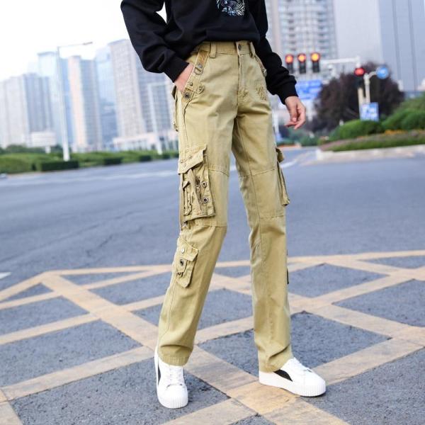                  Wholesale Fashion Ripped Jeans Womens Denim Pants Side Pocket New Trouser Pant for Woman Cargo Pant Jeans             
